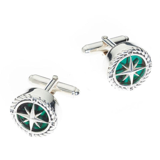 Nautica Malachite Cufflinks