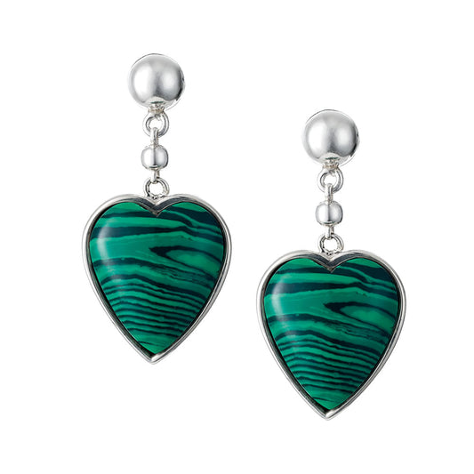 Malkiki Green Earrings