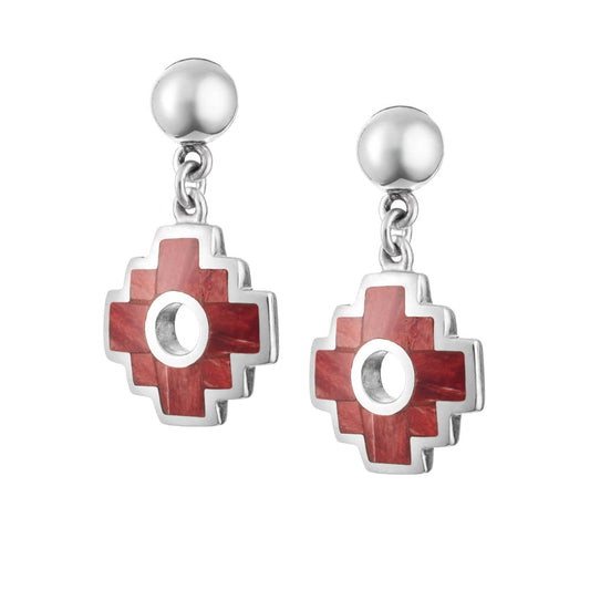 Chakana Spondylus Earrings