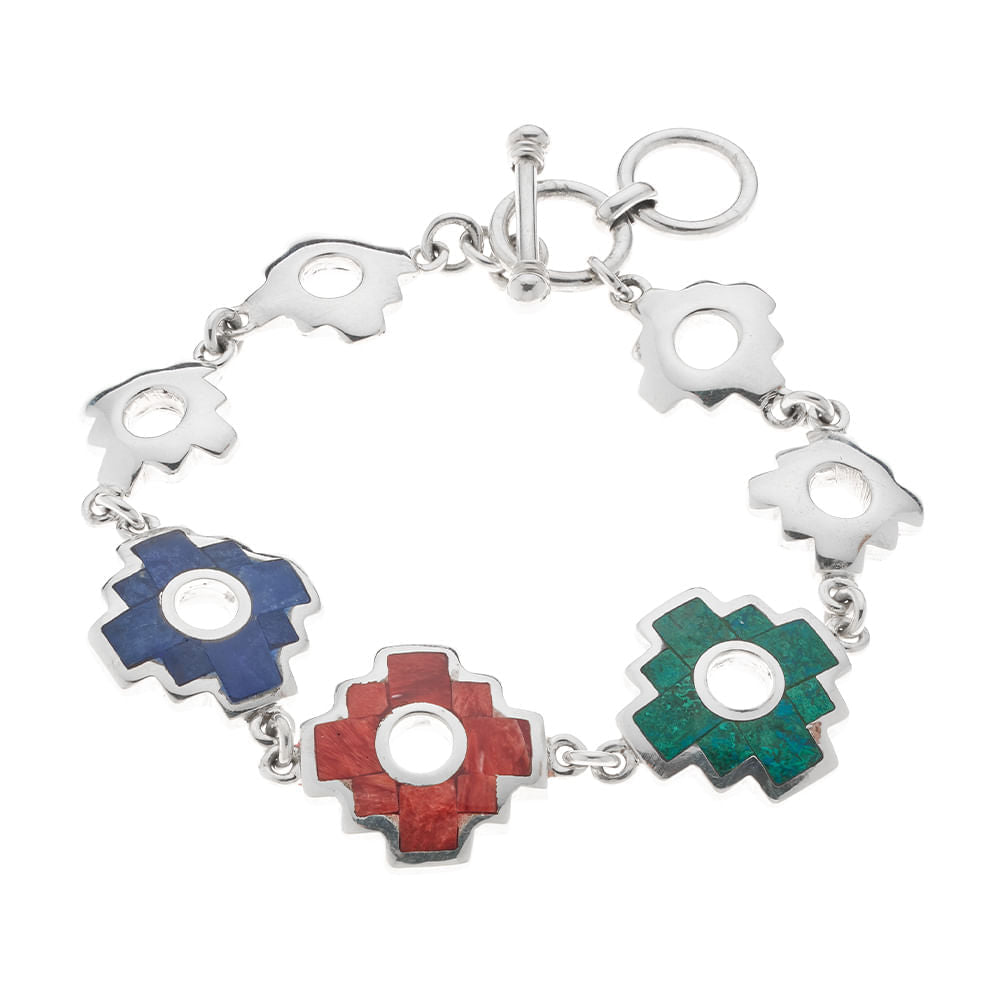 Chakana Cross Bracelet